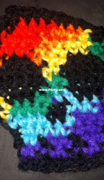 Rainbow skull
