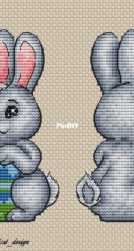 Easter Bunny Ornament by Olesia Gavrilova