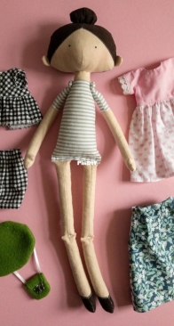 Big Doll Bundle sewing pattern by Doplnecek - Lenka