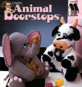 Annies Attic #879605 - Crochet Animal Doorstops by Cynthia Harris