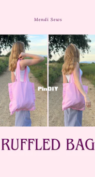Mendi Sews - Ruffled Bag - Free