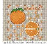 Broderie.net - Grandsire Jean-Louis - Miniature Orange