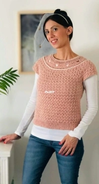 Las Varetas Crochet - Guala - Sweater Guillermina - Spanish