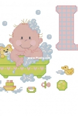 ABC Babies L from Las Labores de Ana Extra Baby 29 PCS