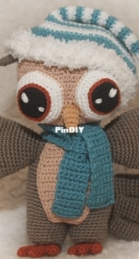 Eelzuhtjuhs Crochet and More - Eelz - Ilse Hoekstra -  Oakley the Owl - Dutch