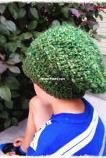 Daisy Hand Mades - EverGreen Slouchy Beanie - Free