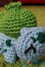 Nicholes Nerdy Knots- Bulbasaur Pokemon- Free