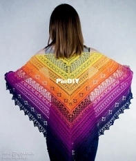 SisHomemade - Joanna Grzelak - Flower Valley Shawl - Free