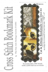 The Fine Arts Heritage Society (FAHS) #13 - Cat & Kittens Bookmark