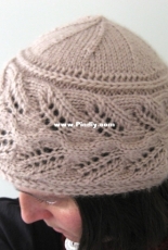 A Touch of Whimsy Hat by Rebecca Mercier-Free