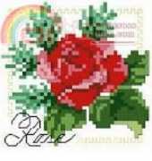 Christmas Botanical Ornaments - Rose - Donna Kooler