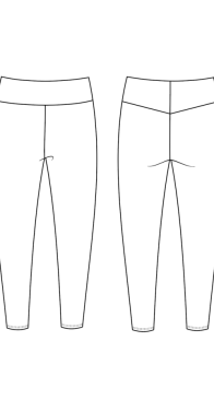 Seamwork - 3076 Shelly Leggings - Sizes XS-3XL