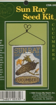 Cross My Heart CSK-340 - Cucumber Seed Packet