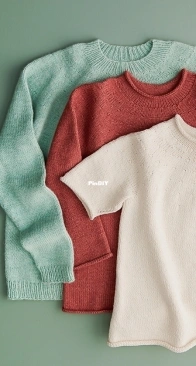 Top-Down Circular Yoke Pullover by Purl Soho