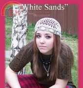 Cindy Kamps - White Sands Doo Rag Head Scarf