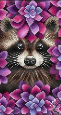 Margaritka Stitch - Racoon by Margarita Shelikhova SAGA