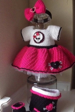 Hooks and Heels - Regina S Graham - Biker Baby Tutu