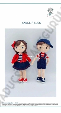 Un mar de puntos - Isabel e Maite - Carol e Luis - Portuguese