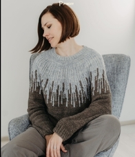 Lightfall Sweater - Zanete Hussain - Zanete Knits