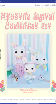 Mimo De Feltro - Isabella Santos - Coelhinhas Cut - Portuguese - Free