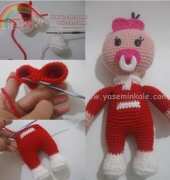 Yasemin kale- Amigurumi baby- Turkish- Free