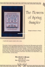 The Needles Prayse - The Flowers of Spring Sampler - Darlene OSteen
