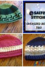 Salters Stitches - Joanne Salter - Oversized Beanie Trio