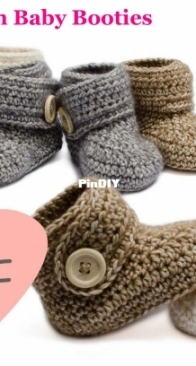 Leafs Creations - Hiltsje Hepkema - Baby Booties