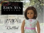 Eden Ava Couture - 1930s Ruffled Play Dress (Doll Clothes) 18" doll