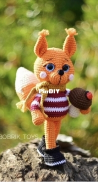 Bobrik Toys - Natalia Bober - Oliver the Squirrel
