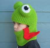 Simply Collectible - Celina Lane - Frog or Chameleon Hood Hat