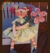 Raggedy Pants - Primitive Blooms Annie