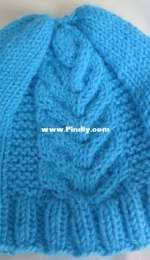 Everlasting Love Cable Hat by Silvana Tabacchi-Free