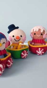 Audrey Lilian Crochet - Audrey Lilian - Kawaii Winter Friends - English Original