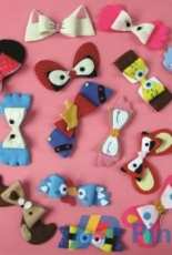 Carmela Caramella -Lacos -  Hair ties 1 - Felt - Portuguese