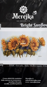 Merejka K-125 Bright Sunflowers