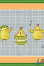 Easter Chicks  by Lanael