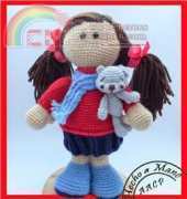 Hecho a Mano-AACP- Rosalba and her bear- Spanish- Free