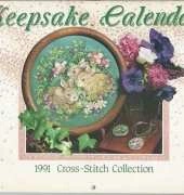 Cross Stitch & Country Crafts - Keepsake Calendar 1991