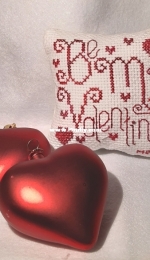 Be my Valentine pincushion
