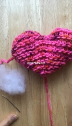 Chubby Garter Stitch Heart by Nancy Ricci-Free