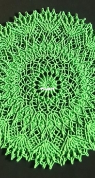 Nelly Klos - Rainforest Doily - English