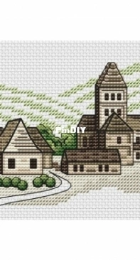Zlata Cross Stitch - Zlata Kiyaeva - Village