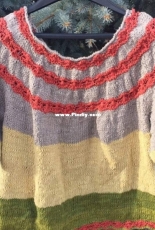 chelsea scoggin - Flowers-in-a-Row Sweater