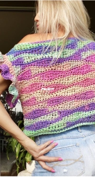 Hands of Zeal Crochet - Julie Likley - Bonaire Jumper -  Spanish - Free