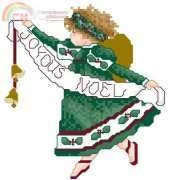 Joyous Noel from Alma Lynne Designs ALX 89 The Angel Monthly PCS