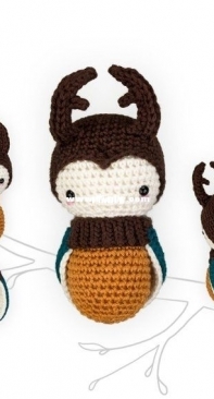 Lalylala - Lydia Tresselt - Stag Beetle - Spanish