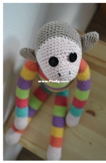 Stephanie van der Linden - Monkey crochet pattern - Dutch - Free