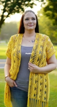 Journey Chanel Designs - Anastasia R Smith - The Wanderlust Ruana