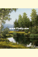 ESTE 267 Birch at the river